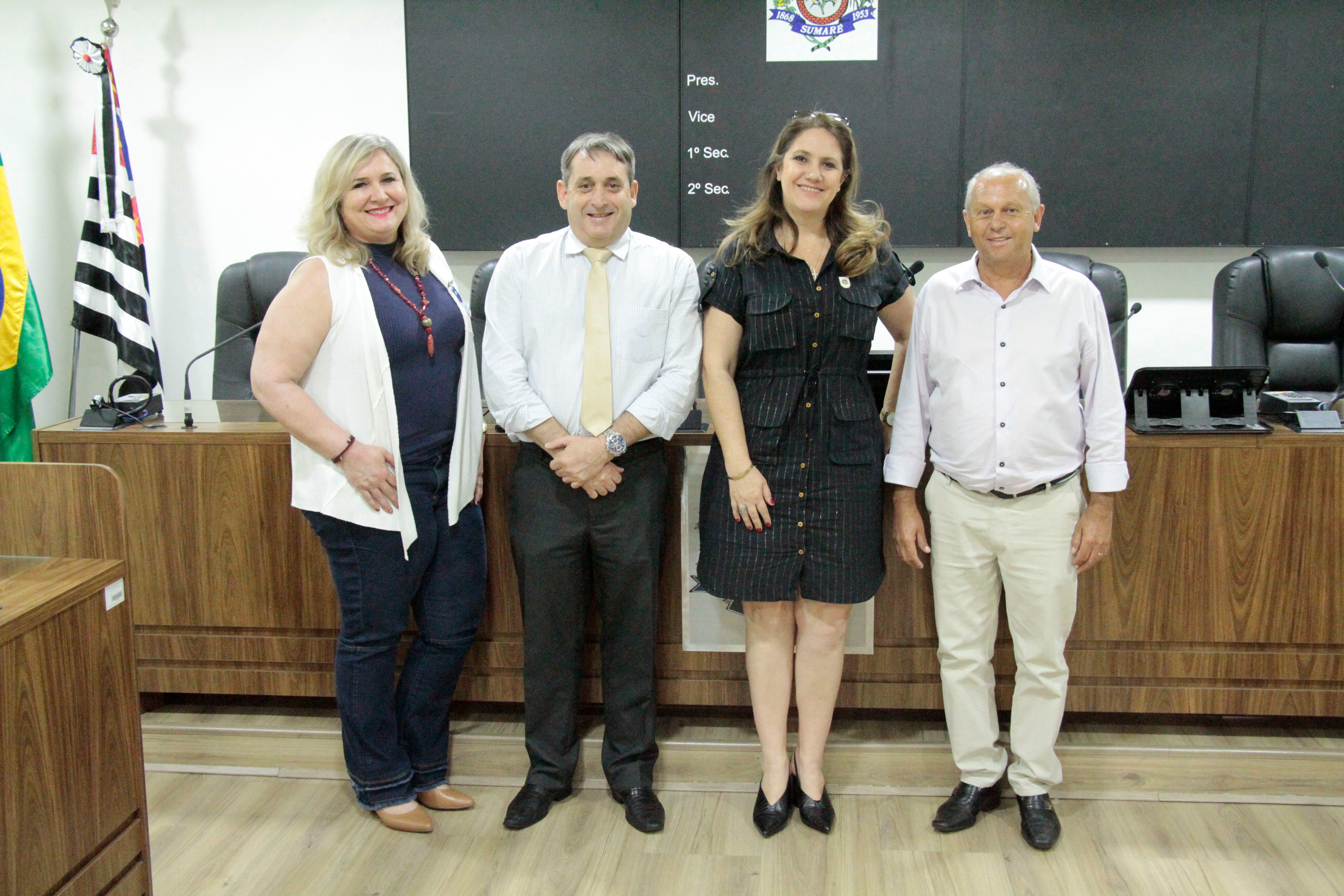 Comissão da Câmara de Sumaré recebe visita da secretária municipal de Educação